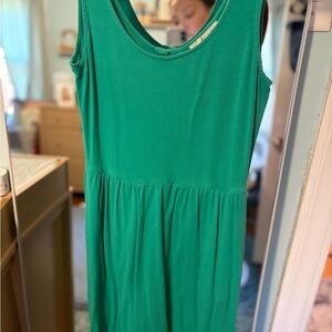 Kenar green Sleeveless dress